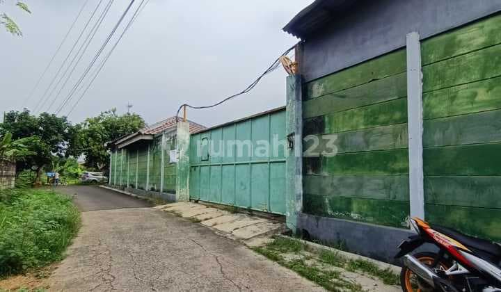 Dijual tanah dan Gudang di Jl Raya Narogong Rawalumbu, Bekasi
