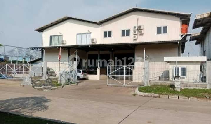 Dijual Gudang Semi Furnished Kawasan Pergudangan di Marunda Center, Tarumajaya Bekasi