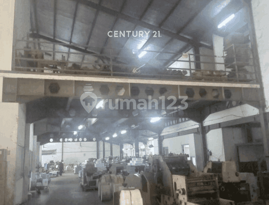 Gudang Siap Pakai di Kawasan Industri Greenland di Cikarang Pusat