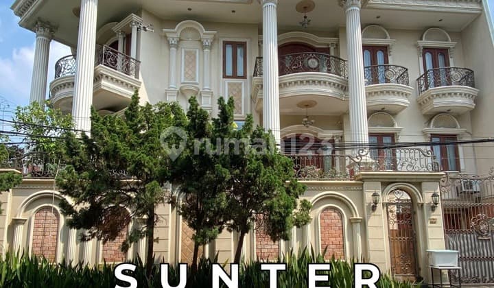 Dijual Rumah European Classic Sunter – 700 M², Hoek, Dalam Komplek Elite!
