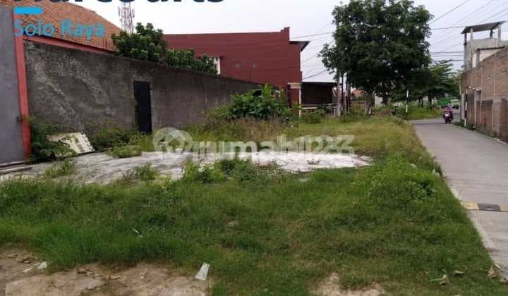 Kavling Siap Bangun Strategis Tengah Kota Lokasi Kadipiro Banjarsari Solo