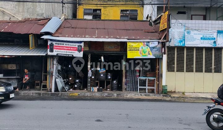 Beli Tanah Strategis Bonus Ruko3 Lantai Toko Bangunan Masih Aktif Dan Kondisi Banyak Pelanggan