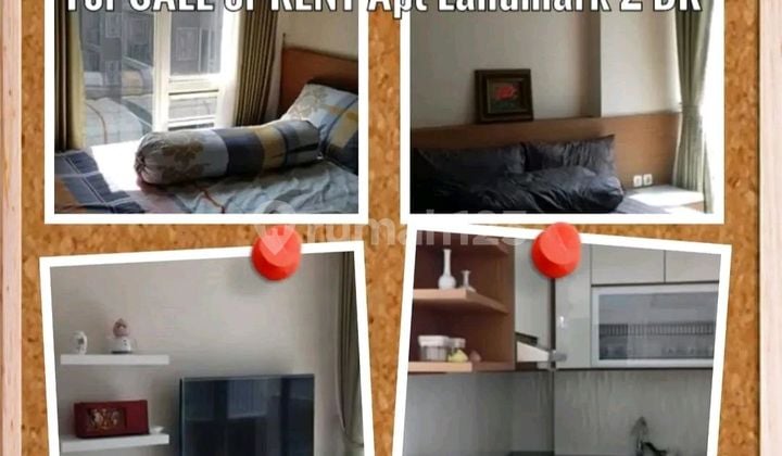 Jual Apartemen Landmark Residence 2 Bedroom
