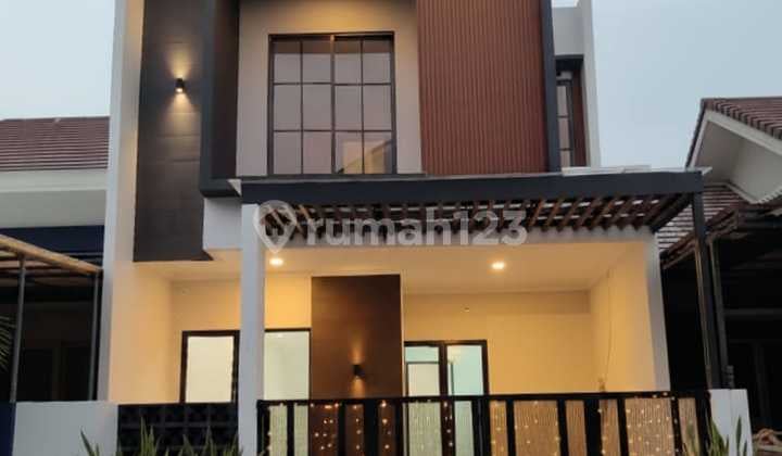 House in Harapan Indah City, Ifolia Cluster, Bekasi, Semi-Furnished