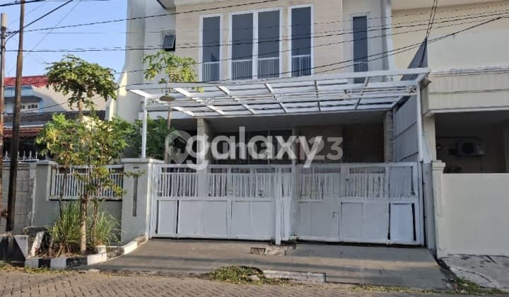 Rumah 2 lantai siap huni di darmo indah surabaya barat