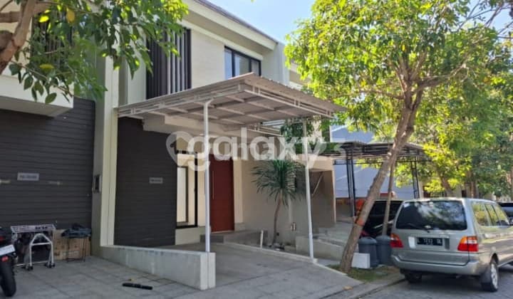 rumah asri siap huni di north west citra land surabaya barat