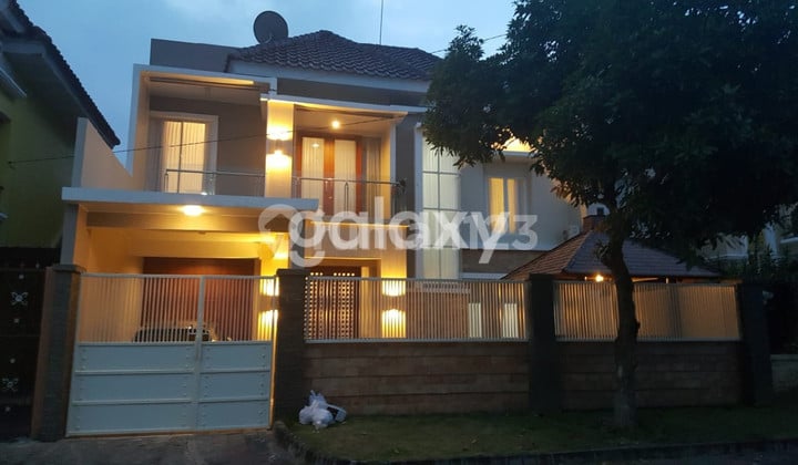 Rumah Mewah Full Furnish Sby Barat Dekat Citra Land, Pasar, Tol Sumo, Pom, Rs