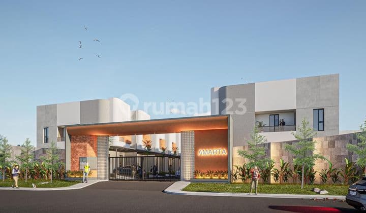 Rumah Mewah Eksklusif Dekat Mall Ring Road City Walk, FREE PAJAK, GRATIS Kanopi, GRATIS Taman, GRATIS Railing Balkon di Ringroad, Medan Selayang