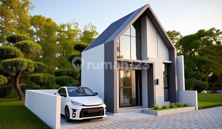 Rumah Scandinavian Luas Murah