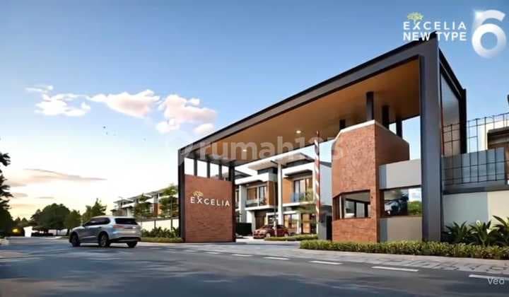 New Home - Dijual Hunian Lebar 6 Meter di Cluster Excelia, Banjar Wijaya,