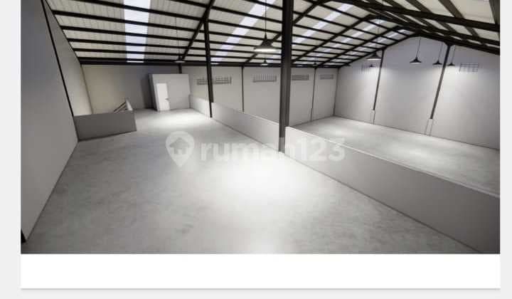 Rare Unit! Gudang Gandeng Baru di Kavling Dpr Cipondoh - Siap Cashflow