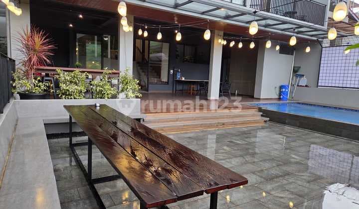 Dj Resor Dago Pakar Pool Baru Mewah Premium Furmished View Lembah Shm5lt. Kt4+2 Km3+5 Car5gar2 7700W Luar Biasa