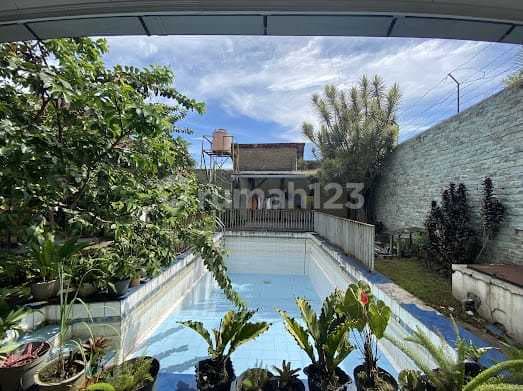 Sukahaji Mainroad Lm19,2Mtr Hadap Timur Cocok Jadi Hotel/Ruko/Resto Ada Kolamrenang