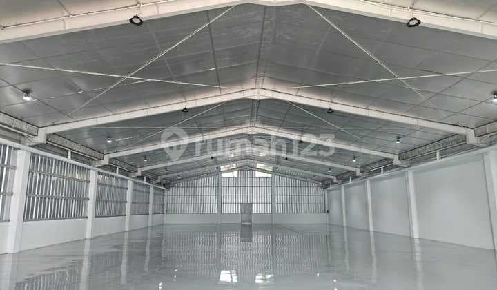 Gudang Strategis Pagedangan Serpong Full Epoxy Siap Operasional
