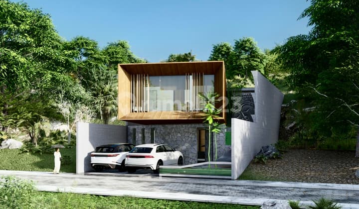 Villa Modern Minimalis View Sungai - Denpasar Timur Bali