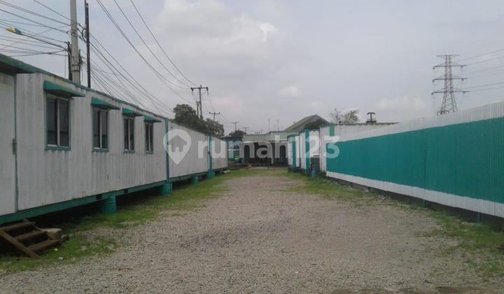 Dijual Tanah dan Bangunan Ex Pabrik di Raya Inspeksi Kalimalang