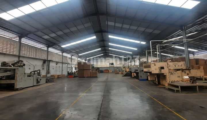 Disewakan Pabrik/gudang Dgn Kantor Di Kaw Industri Delta Silikon