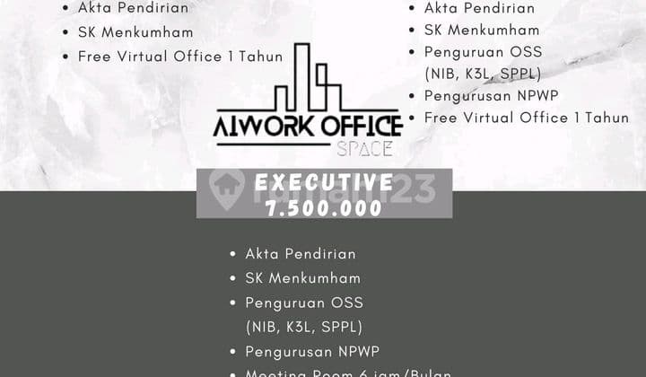 Pendirian Pt, Cv Dan Yayasan Free Virtual Office Jakarta Selatan