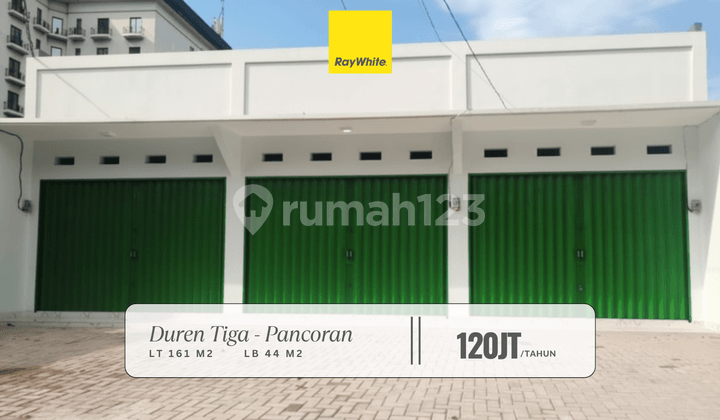 Ruko Duren Tiga Raya Pancoran Cocok untuk Mini Market, Cafe, Dst