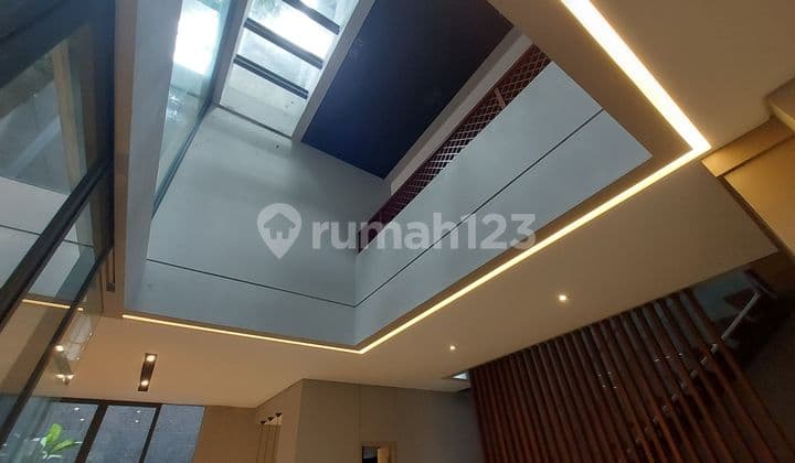 Rumah Semi Furnished Design Modern Dekat Mrt Lebak Bulus