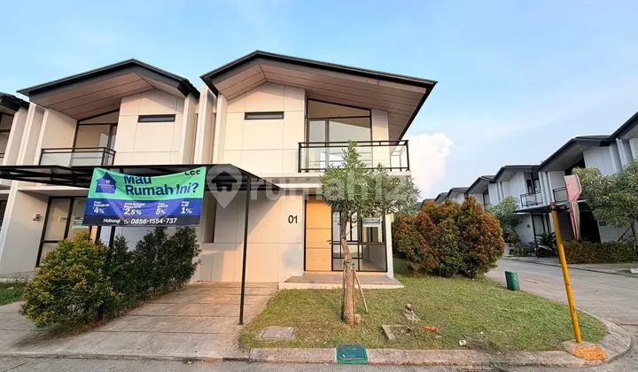 Rumah Hook Mewah Uptown Boulevard - 3Kt LT 165 Harga 2,1M