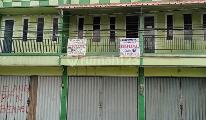 Ruko Strategis Bebas Banjir Dekat Pasar Proyek dan Stasiun Bekasi