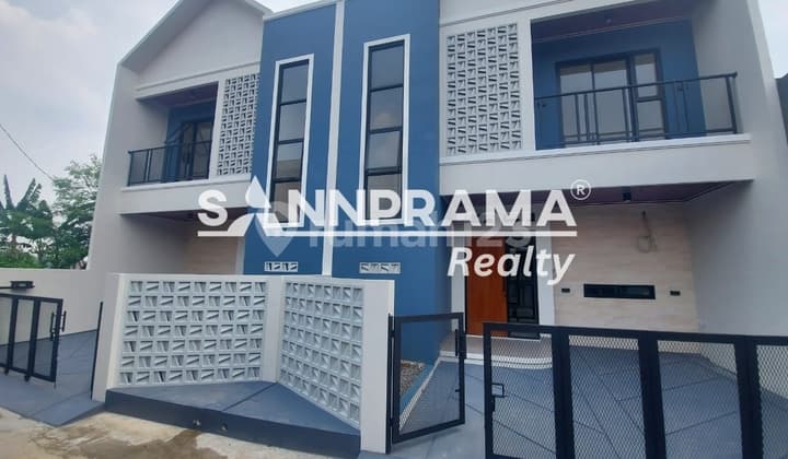 Rumah Minimalis 2 Lantai Scandinavian Style Nempel Tol Desari Rangkapan Jaya Depok