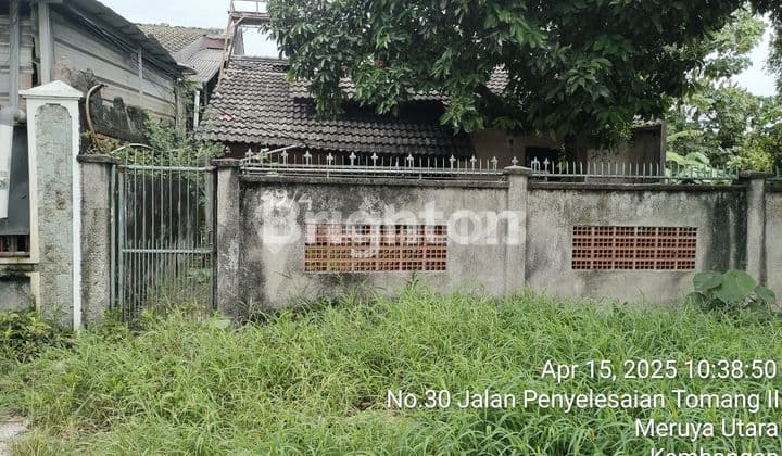 Jual tanah bonus rumah daerah Kav DKI Meruya Jakarta Barat
