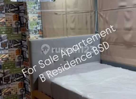 For Sale B Residence Studio Type Fully Furnished Apartment in BSD City Serpong Tangerang