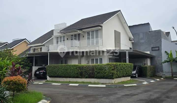 Di Jual Rumah Hoek Full Furnished di Cluster Melia Grove Graha Raya Serpong Tangerang Selatan