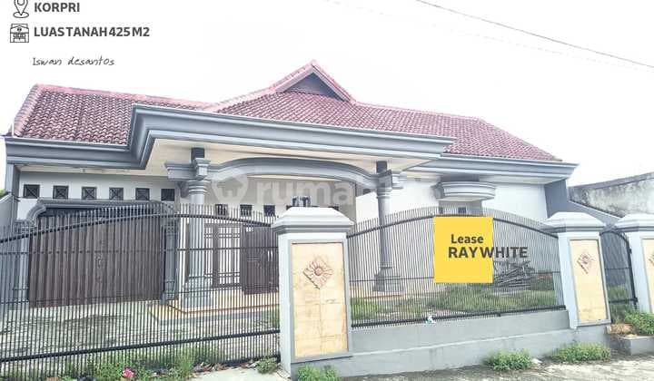 Disewakan rumah korpri bandar lampung luas tanah 415 m2
