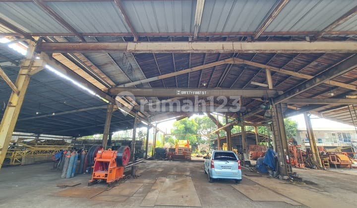 Dijual Cepat Gudang Strategis Akses Jalan Truck 20 Feet di Narogong - Bekasi ( Belakang Kota Wisata )