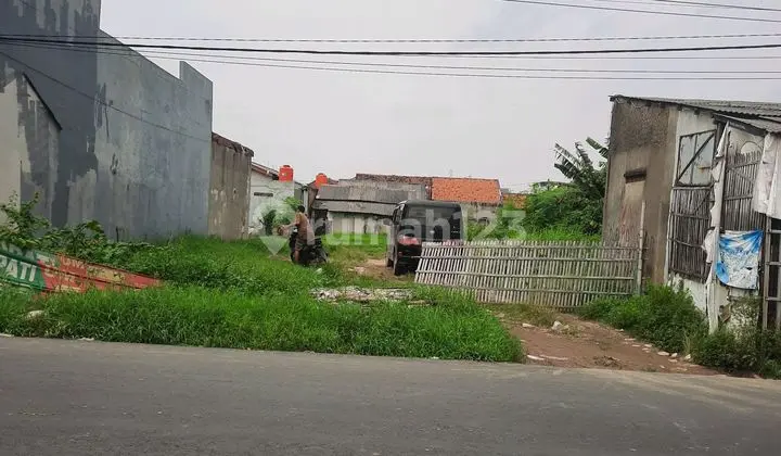 Dijual Tanah Pinggir Jalan Pisangan Tambun Utara, Bekasi,