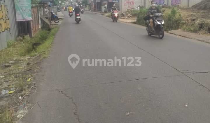 Land 888 M2 by the Road for Rent 130 Million in Jatiasih Bekasi.