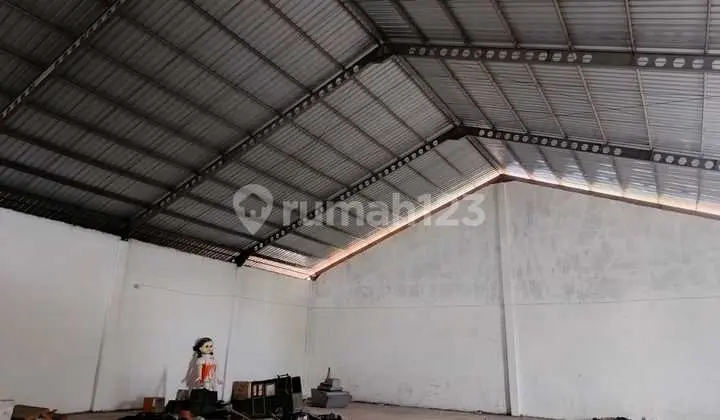 For Lease, Gudang 7,5 Are Ada IMB di Teuku Umar Barat, Denpasar Barat, Bali Akses Tronton dan Trailer Cocok Gudang Distribusi, Gudang Penyimpanan, Gudang Transit, Gudang Operasional