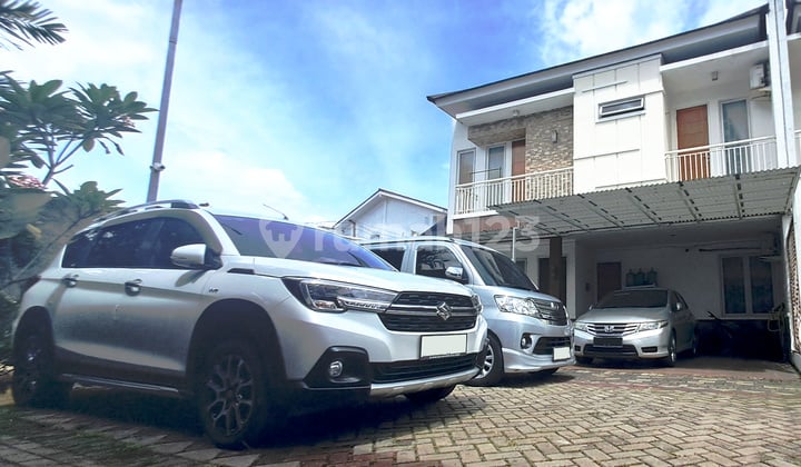 Rumah 2 Lantai Tanah 124 M2, 1 KM ke Stasiun Sudimara di Pondok Aren