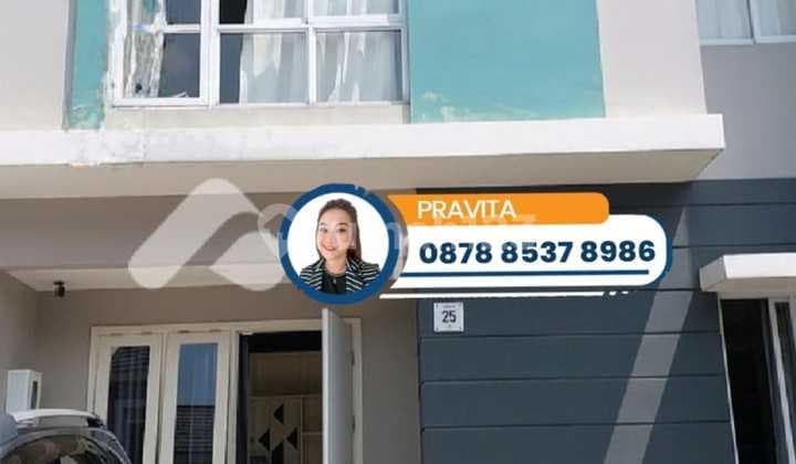 Disewakan Rumah 2 Lantai Semi Furnished Cluster Agnesi Gading Serpong