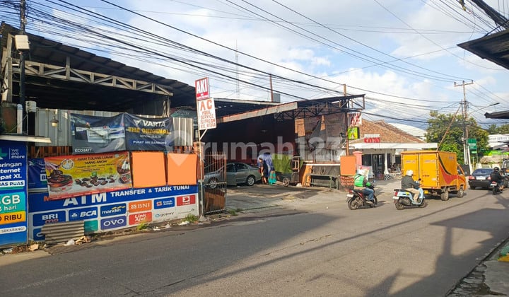 Tanah dan Ruang Usaha Mainroad Siap Pakai di Cikutra