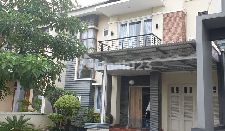 A 2-story move-in ready house at Harapan Indah, Cluster Heliconia, Bekasi.