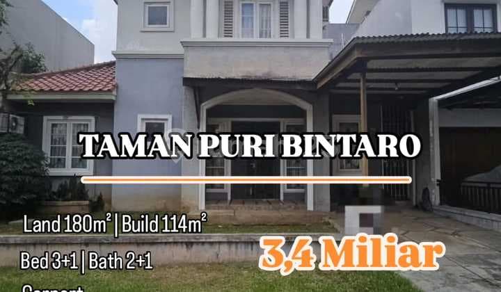 Bintaro, Jakarta Selatan Taman Puri Sektor 9