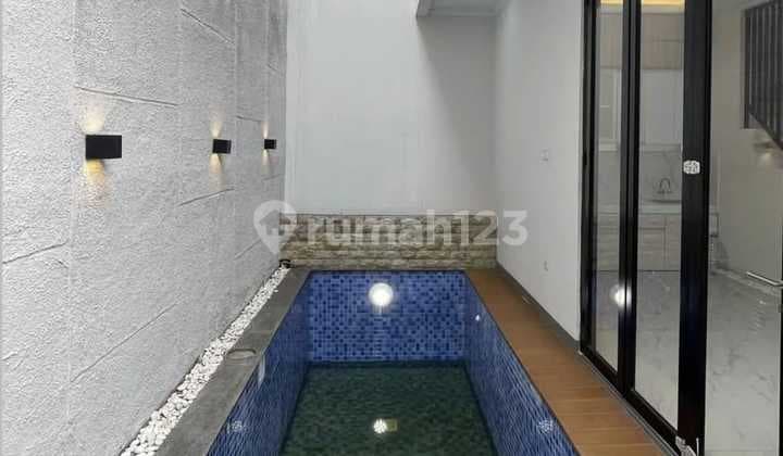 Jagakarsa Jakarta Selatan Rumah Minimalist Private Swimming Pool