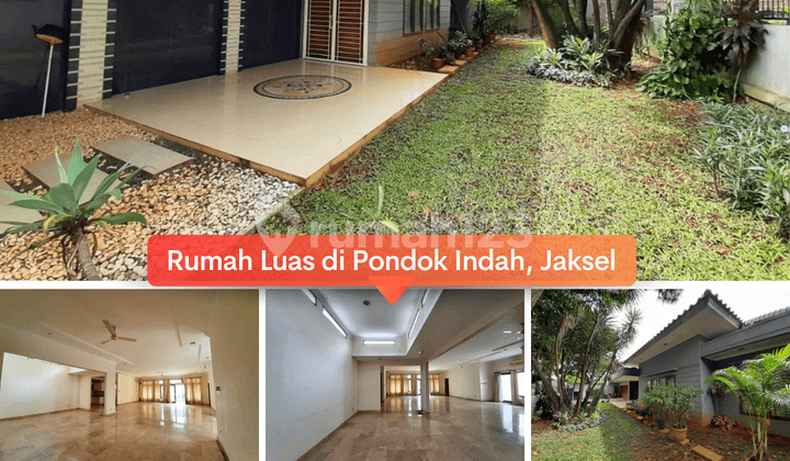 Pondok Indah, Jakarta Selatan Rumah 1 lantai dengan Kolam Renang