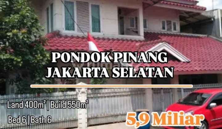 Pondok Pinang, Jakarta Selatan Rumah Hoek