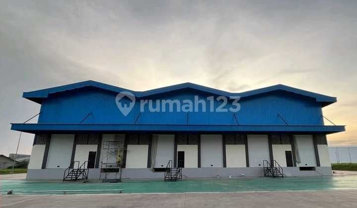 Warehouse for Rent Aerobizhub Pajang 1,638 M² (39×42 M) | 3 Rooms | Dock Leveler