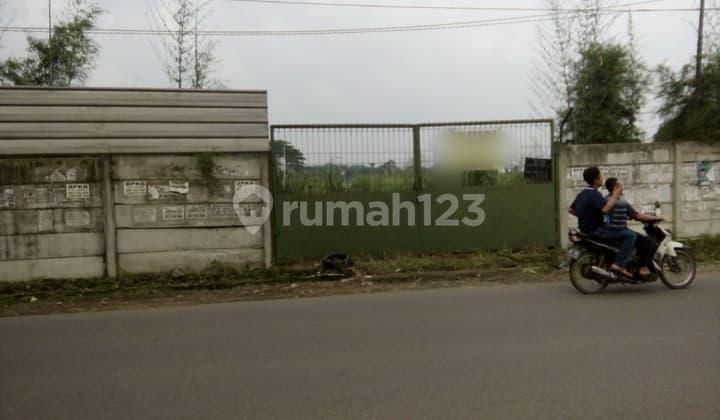 Tanah Kosong SHM Di Jalan Raya Nanjung Kabupaten Bandung Barat