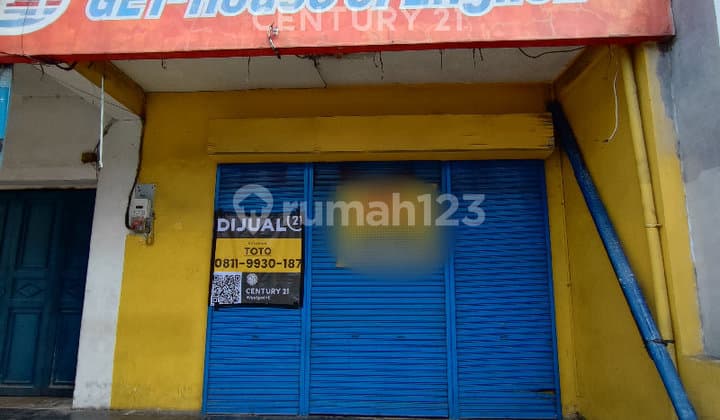 2-Storey Shophouse Land Only on Main Road in Kuningan City, West Java