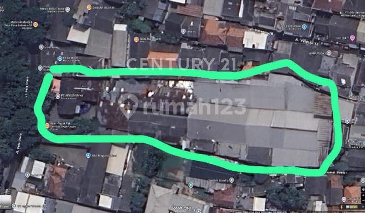 Dijual Tanah dan Bangunan Jalan Peta Utara Kalideres