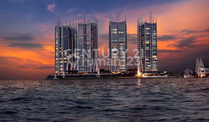 Apartemen Regatta, Pantai Mutiara. Mewah, Furnish, Lantai Tinggi.
