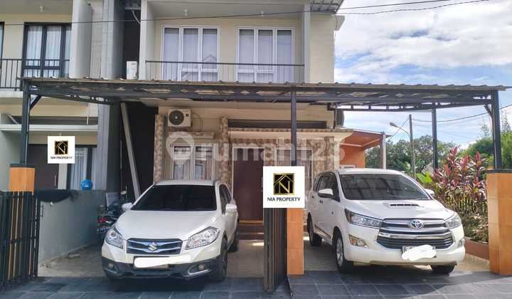 Rumah Cantik Lt144 Bukit Golf Cibubur Riverside 2 Lantai Siap Huni