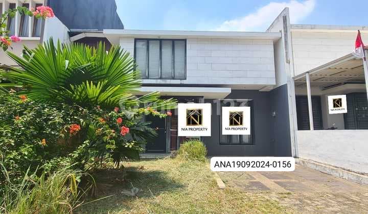 Lt170 Minimalist House Facing Park in Citra Gran Cibubur Cluster